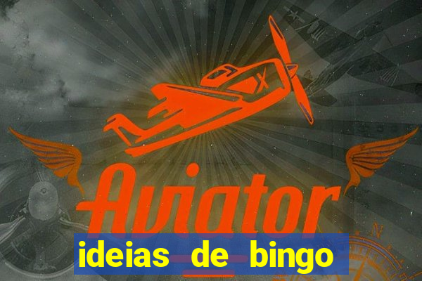 ideias de bingo para o natal